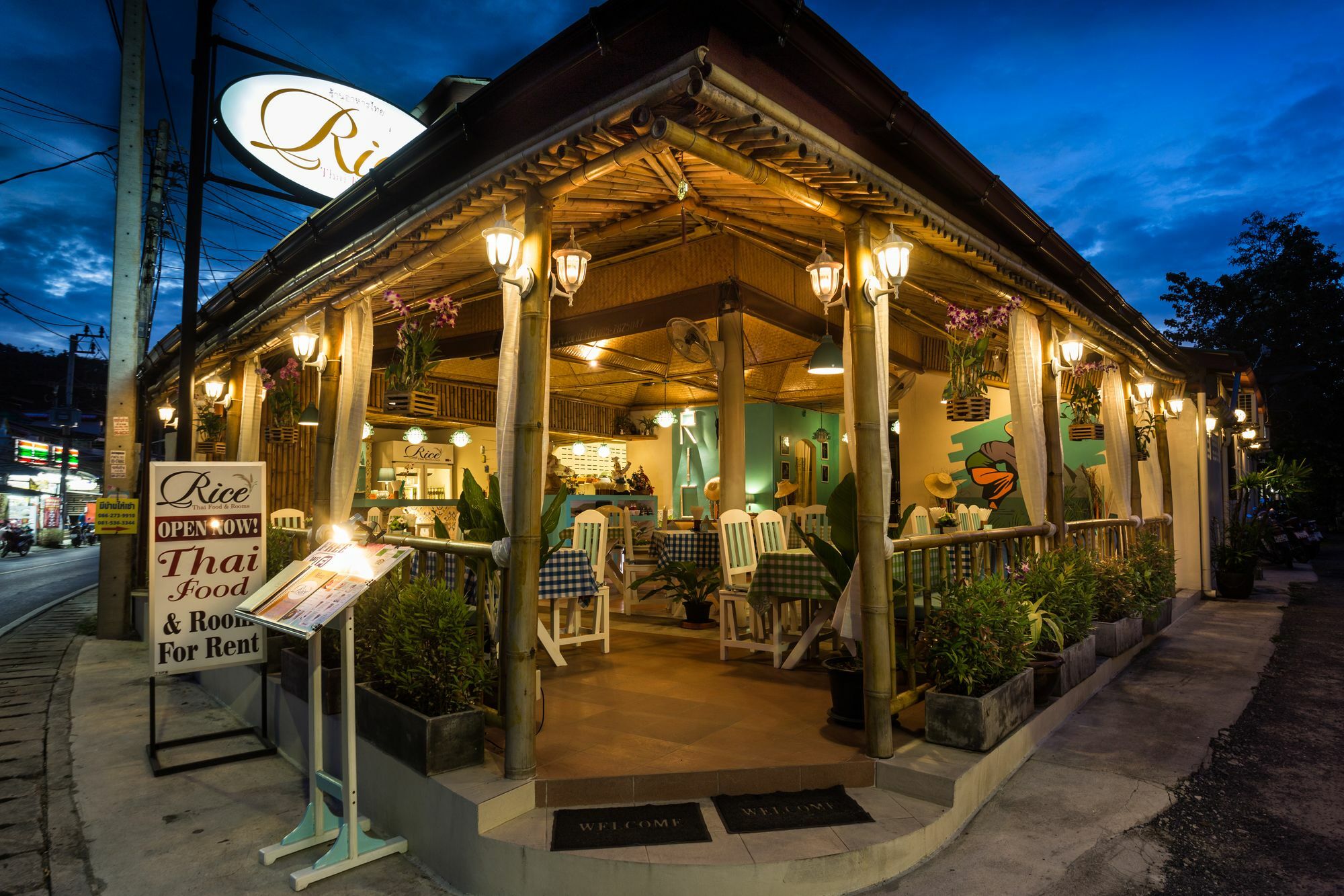 Rice Rooms And Restaurant Kata Beach  Exterior photo